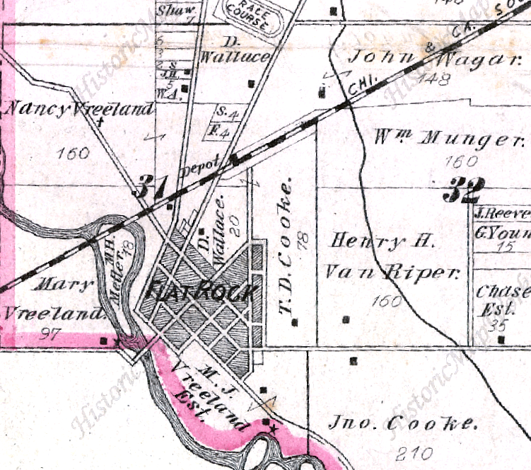 Flat Rock Depot Map